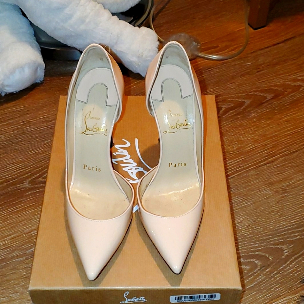 Iriza Patent Christian Louboutins AUTHENTIC
